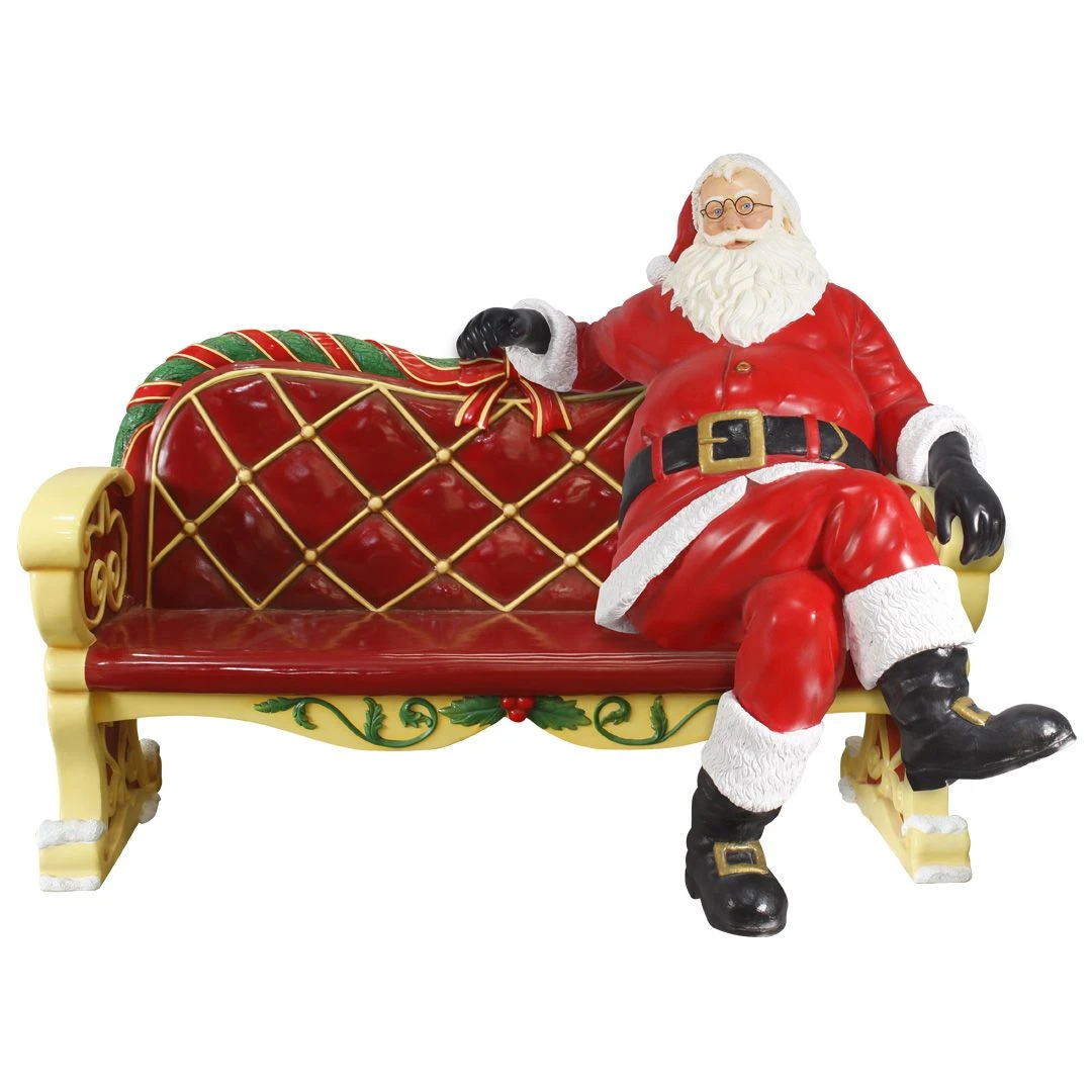 4 FT X 5 FT Sitting Santa - Image 2