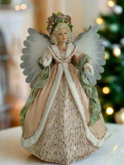 32" Pink Animated Angel With Music