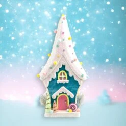 2 FT Sweet Blue Candy House