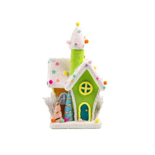 16" Green Jollys Candy House - Image 2
