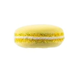 4" Yellow Macaron Set Of 4 - Image 2