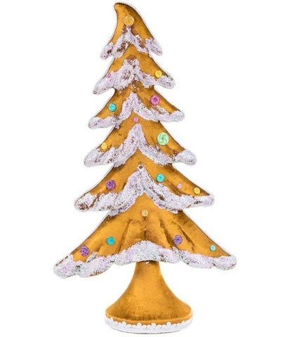 26" Brown Flocked Tree 3 26" Brown Flocked Tree
