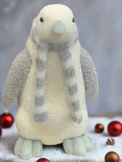10" Icy Grey Penguin