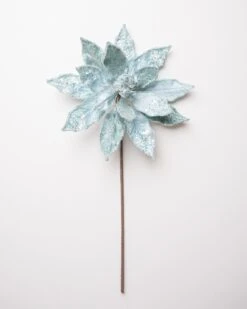 18" Icy Poinesttia Stem Set Of 6