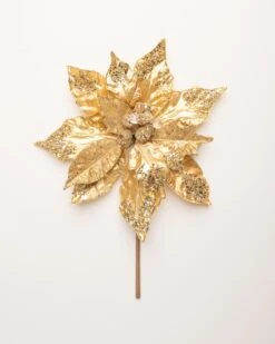 21" Giant Poinsettia Set Of 2