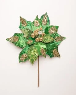 21" Giant Poinsettia Set Of 2 -The Christmas Palace 0671409722