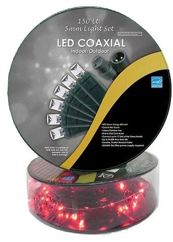 50 FT 150 LED 5MM Concave Coaxial Light Set 5 50 FT 150 LED 5MM Concave Coaxial Light Set - Image 3