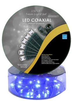 50 FT 150 LED 5MM Concave Coaxial Light Set 13 50 FT 150 LED 5MM Concave Coaxial Light Set -The Christmas Palace 0671471155