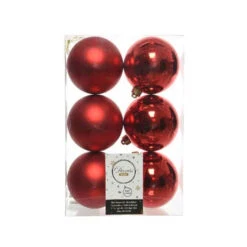 3" Shatterproof Shiny & Matte Ball Set Of 36 18 3" Shatterproof Shiny & Matte Ball Set Of 36 -The Christmas Palace 0671490302