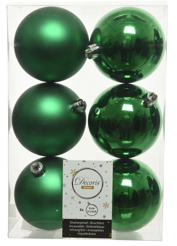 3" Shatterproof Shiny & Matte Ball Set Of 36 12 3" Shatterproof Shiny & Matte Ball Set Of 36 - Image 10