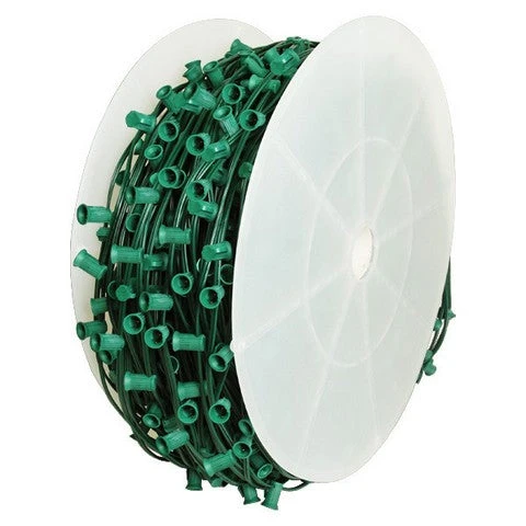 1000 FT C7 Roll Green Wire 12" Spacing E12 Base 3 1000 FT C7 Roll Green Wire 12" Spacing E12 Base