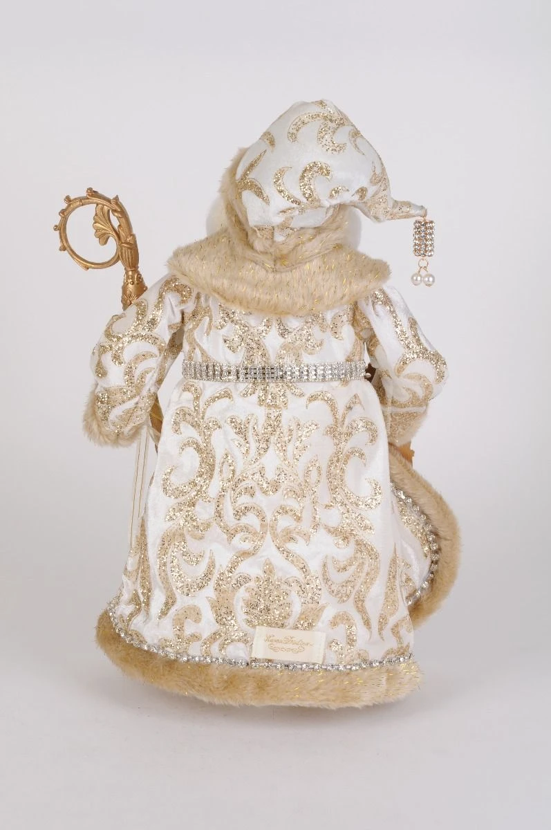 Karen Didion Originals Gold Elegance Santa - Image 2