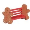 Village Accessory Gingerbread Bench