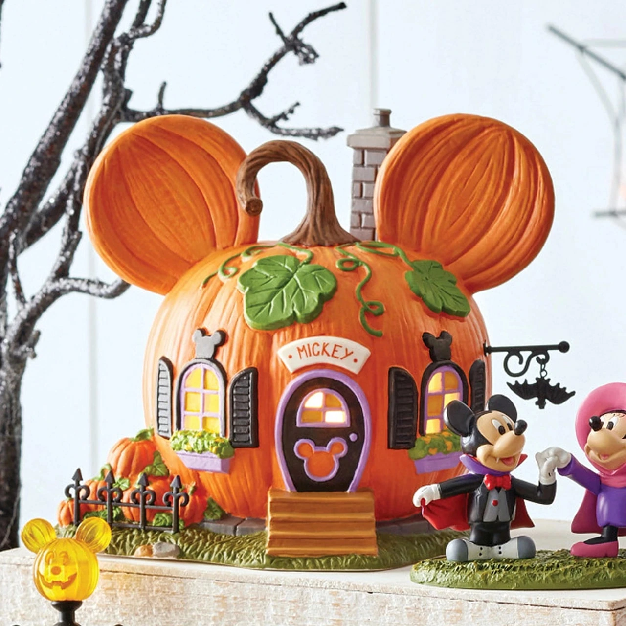 Mickey's Halloween Village Mickey's Pumpkintown House - Image 2