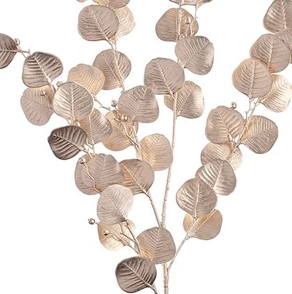 39" Champagne Eucalyptus Spray Set Of 4 4 39" Champagne Eucalyptus Spray Set Of 4 - Image 2