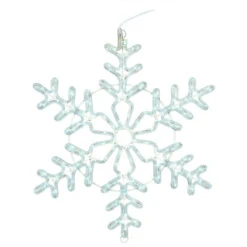 4 FT Pure White LED Snowflake