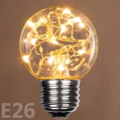 G50 Warm White LED Fairy Bulb