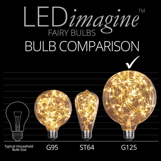 G125 Warm White Fairy Light Bulb - Image 2