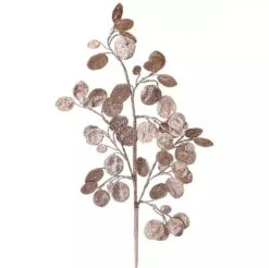 30" Glitter Leaf Spray Set Of 12 -The Christmas Palace 4390302561