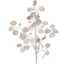 30" Glitter Leaf Spray Set Of 12 -The Christmas Palace 4390302568