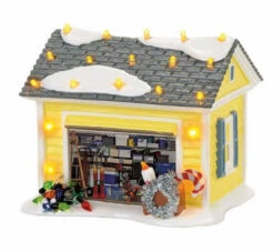 Snow Village "National Lampoons" Griswold Holiday Garage