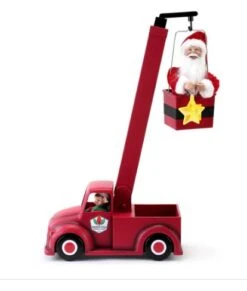 13" North Pole Light Santa Crew