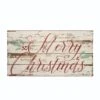 16" Retro Wood Merry Christmas Sign