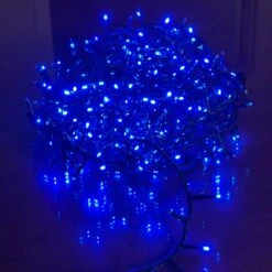 36 FT Compact Set Blue With 1 String Of 500 LED Lights