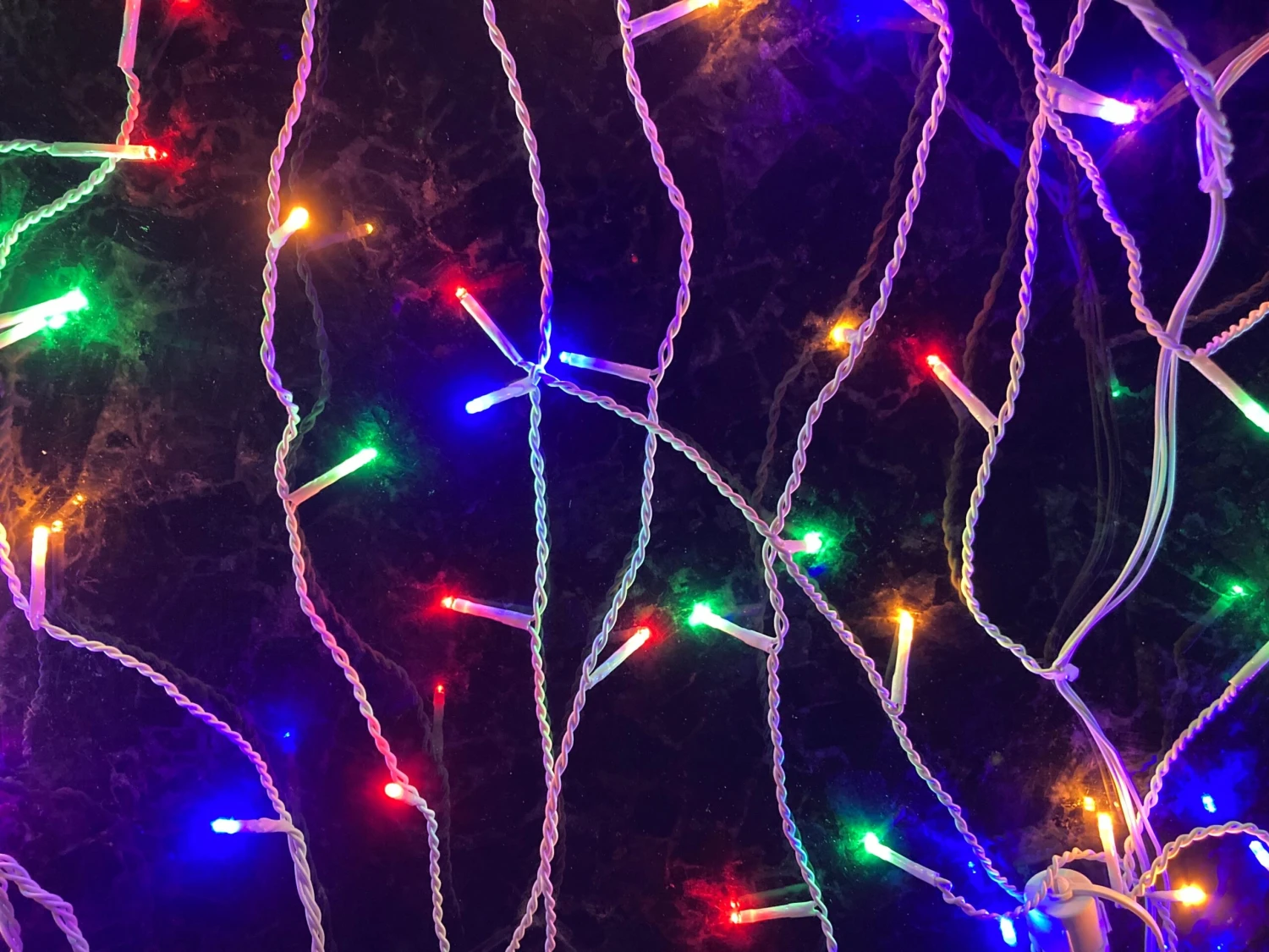 24 FT Extension Set Multicolor Icicle 1 String Of 250 LED Lights - Image 2