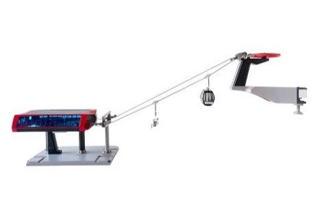 13 FT Black & Red Classic Ski Lift 1:32 Scale