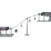13 FT Silver & Red Ski Lift 1:32 Scale